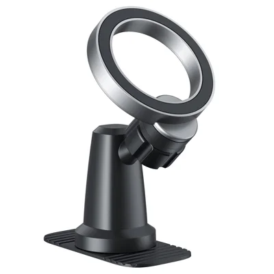 CZ-156B Car Dashboard Adhesive Mount Magnetic Phone Holder 360 Degree Rotation Cellphone Stand