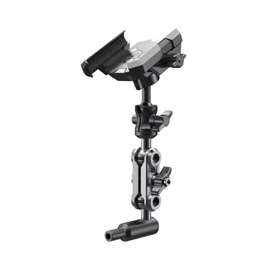 A037 Car Phone Mount for Land Cruiser / Prado / Tank 300 / 500 A-Pillar Adjustable Aluminum Alloy Cellphone Holder