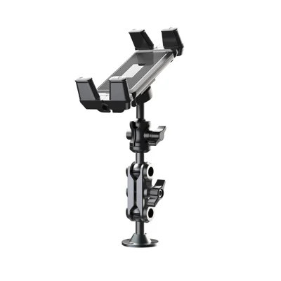 X039 Car Truck Boat Wall Mount Phone Holder Heavy Duty Adjustable Tablet Stand with Aluminum Drill Base