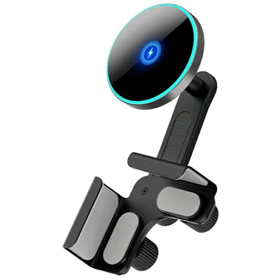 P3 15W Magnetic Car Wireless Charger Heat Resistant Magnetic Car Phone Mount