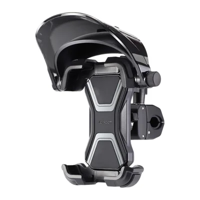JOYROOM JR-ZS528 Bike Phone Holder with Sunshade Bicycle Handlebar Mount Cellphone Bracket