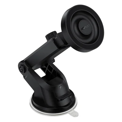 ACEFAST D75 Magnetic Car Phone Mount Telescopic Arm Suction Cup Holder for Dashboard Windshield - Black