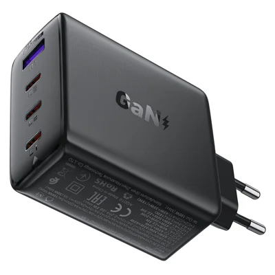 ACEFAST A94 PD 100W GaN Phone Charger 3 Type-C + USB-A Four Ports Power Adapter, EU Plug