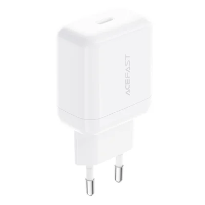 ACEFAST A130 PD 20W USB-C-laddare Enkel port Resa Hem Snabbladdningsadapter - EU-uttag