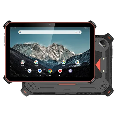 UTAB R10N 8 GB + 128 GB Tablet 10,1-calowa matryca IPS, odporna na wodę IP68, odporna na uszkodzenia, z procesorem Mediatek MT8781 ośmiordziołowym – Czarny