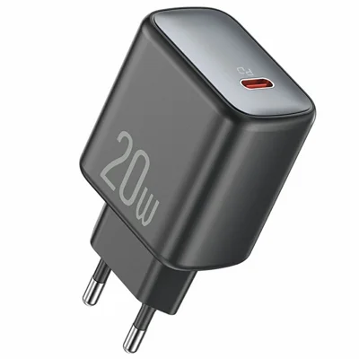 CELEBRAT C-D02 PD 20W USB-C snabbladdare, kompakt portabel väggladdare för smartphones - EU-uttag