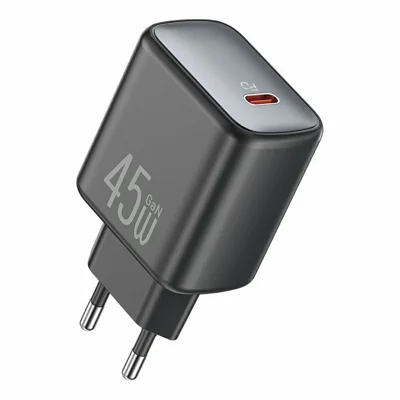 CELEBRAT C-D05 PD 45W GaN USB-C snabbladdare bärbar reseladdare - EU-uttag