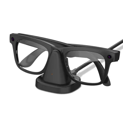 Smart Glasses-opladerstation Draagbare snellaadhouder met antislipvoet voor Ray-Ban Meta