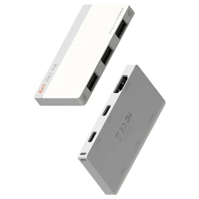 HAGIBIS KZWN02 USB-C-Hub 4K / 60 Hz HD 5 Gbps 3x USB-A mit PD 100 W Eingang für Laptops