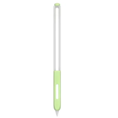 For Apple Pencil (2nd Generation) / Pencil Pro Silicone Sleeve Pencil Stylus Protective Case - Green