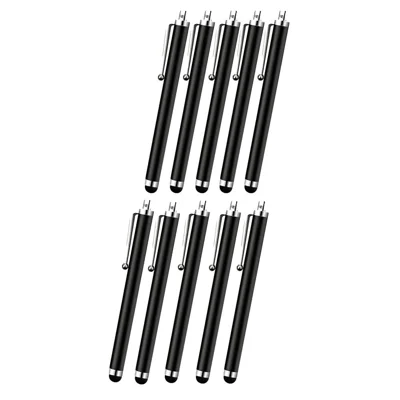 10Pcs 7mm Tip Capacitive Stylus for Smartphone / Tablet Universal Touch Screen Pen, No Charging Required