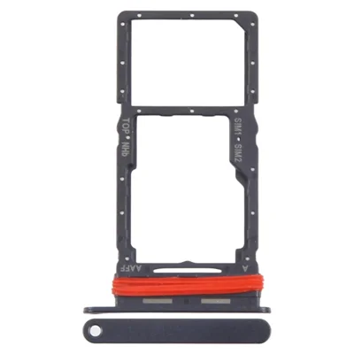 For Samsung Galaxy A16 5G A166B OEM Dual SIM Card + SD Card Tray Holder Replacement Part (Without Logo) - Black
