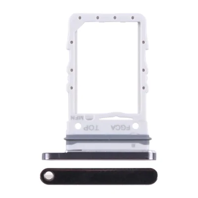 For Samsung Galaxy Z Flip5 5G F731 OEM SIM Card + SD Card Tray Holder Replacement Part (Without Logo) - Black