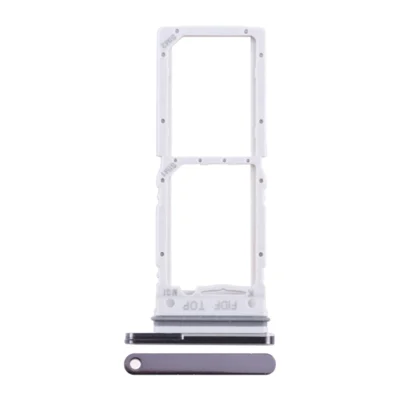 For Samsung Galaxy Z Fold5 5G F946 OEM Dual SIM Card + SD Card Tray Holder Replacement Part (Without Logo) - Black