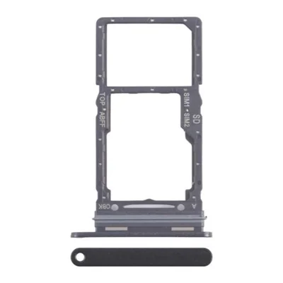 For Samsung Galaxy A26 5G A266 OEM Dual SIM Card Tray Holder Replacement Part (Without Logo) - Black