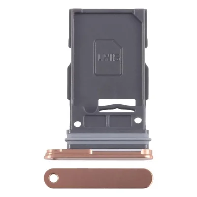 For Samsung Galaxy S24 S921 / S24+ S926 OEM SIM Tray Holder Replacement (Without Logo) - Orange