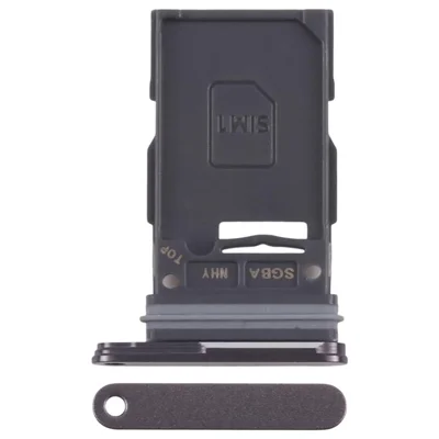For Samsung Galaxy S24 FE S721 OEM SIM Tray Holder Replacement (Without Logo) - Grey