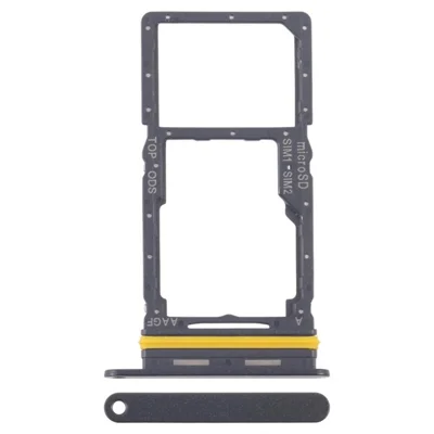 For Samsung Galaxy A17 5G A176 OEM Dual SIM Card Holder Replacement Part (Without Logo) - Black