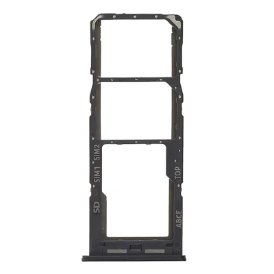For Samsung Galaxy A23 4G A235 OEM Dual SIM Card + SD Card Tray Holder Replacement (without Logo) - Black