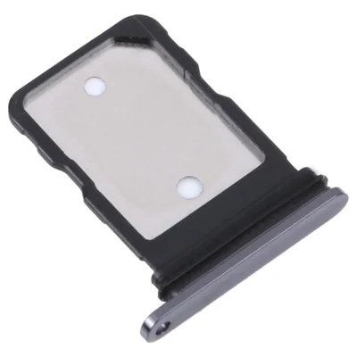 For Google Pixel 7 Pro 5G OEM SIM Card Tray Holder Replacement (without Logo) - Black