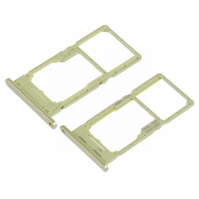 For Samsung Galaxy A25 5G (Global) (161.0 x 76.5 x 8.3mm) A256 OEM Dual SIM Card Tray Holder Replacement Part (without Logo) - Yellow