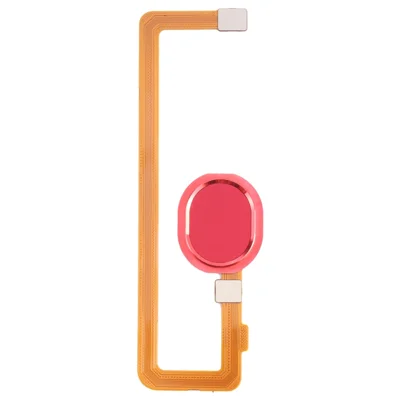 For Samsung Galaxy A10S A107 OEM Home Key Fingerprint Button Flex Cable  (without Logo) - Red