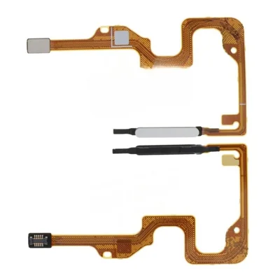 Cavo Flessibile del Pulsante di Impronta Digitale OEM per Honor X7a 4G (Senza Logo) - Argento