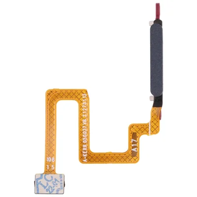 For Samsung Galaxy A22 5G (EU Version) A226 OEM Home Key Fingerprint Button Flex Cable (without Logo) - Black