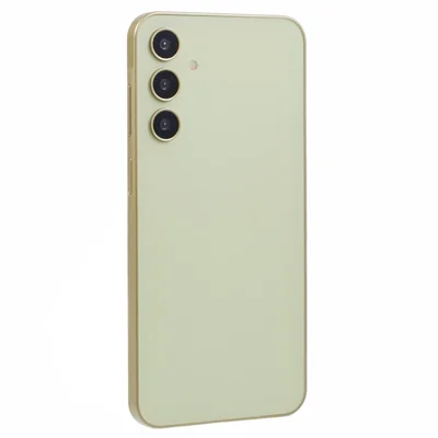 For Samsung Galaxy A25 5G (Global) (161.0 x 76.5 x 8.3mm) Black Screen Fake Phone Model Not Real Smartphone Display (Without Logo) - Yellow