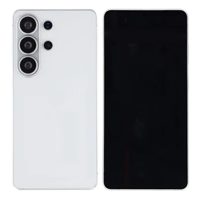 For Samsung Galaxy S26 Ultra Black Screen Fake Phone Model Not Real Smartphone Display (Without Logo) - White