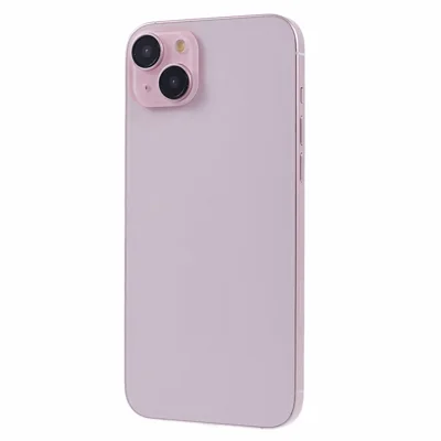 For iPhone 15 Fake Dummy Phone Display Model Non-Working Color Screen Phone 1:1 Scale (Without Logo) - Pink