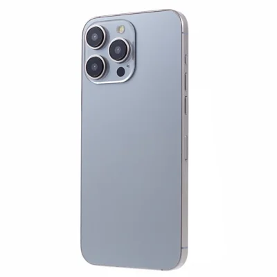 For iPhone 15 Pro Fake Phone Color Screen Non-Working 1:1 Replcia Phone Display Model (Without Logo) - Natural Titanium