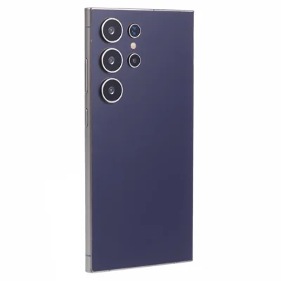 For Samsung Galaxy S24 Ultra Non-Working Phone Dummy Display Model Color Screen Phone Toy (Without Logo) - Cobalt Violet
