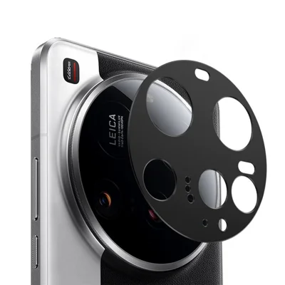 KALEBOL KLB-LPC005 For Xiaomi 15 Ultra Hollow Lens Protector Aluminum Alloy Phone Camera Bezel Cover
