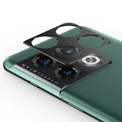 KALEBOL KLB-LPC005 For OnePlus 10 Pro 5G Hollow Lens Protector Aluminum Alloy Phone Camera Bezel Cover