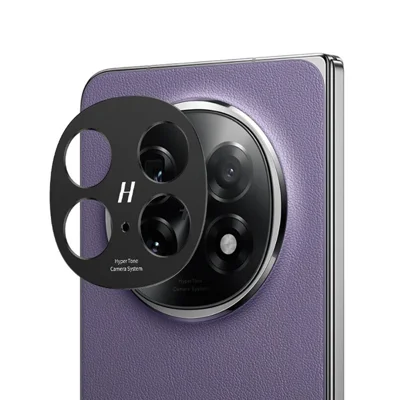 KALEBOL KLB-LPC005 For Oppo Find N5 5G Hollow Lens Protector Aluminum Alloy Phone Camera Bezel Cover