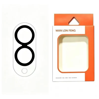  WANLONFENG for Samsung Galaxy Z Fold8 Camera Lens Protector Clear Silk Printing Tempered Glass Lens Film - Transparent