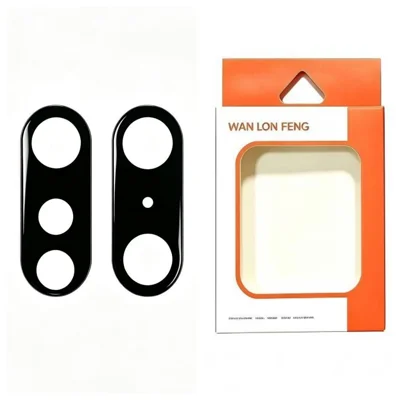  WANLONFENG for Google Pixel 11 Pro Fold Camera Lens Protector Silk Printing Anti-Scratch Tempered Glass Film - Black