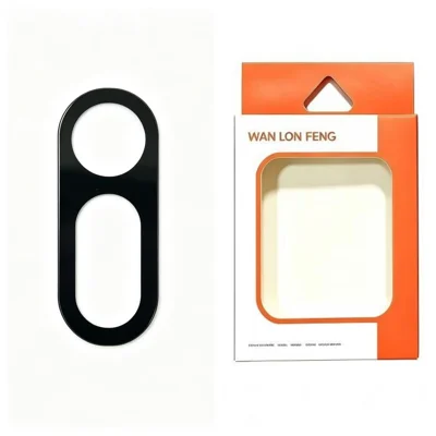  WANLONFENG for Nothing Phone (4a) Camera Lens Protector Silk Printing Anti-Scratch Tempered Glass Film - Black