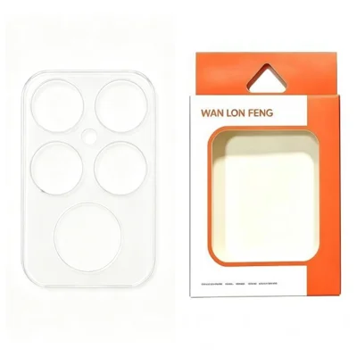  WANLONFENG for Xiaomi Poco F8 Ultra / Xiaomi Redmi K90 Pro Max 5G Camera Lens Protector Tempered Glass HD Clear Full Coverage Lens Film - Transparent