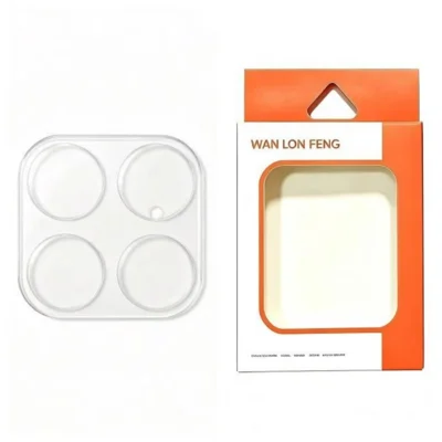  WANLONFENG for Xiaomi 15T Pro Camera Lens Protector Tempered Glass HD Clear Full Coverage Lens Film - Transparent