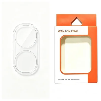  WANLONFENG for Xiaomi Poco X8 Pro 5G / Xiaomi Redmi Turbo 5 5G Camera Lens Protector Tempered Glass HD Clear Full Coverage Lens Film - Transparent