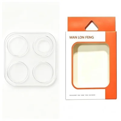 WANLONFENG för Motorola Moto G77 5G / Motorola Moto G87 5G / Motorola Moto G67 5G Kameraobjektivskydd Härdat Glas HD Klar Fullt Täckande Objektivfilm - Transparent