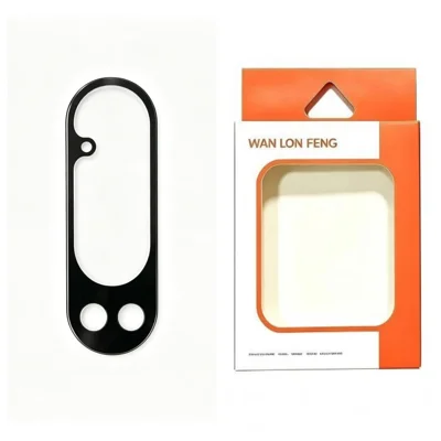  WANLONFENG for Google Pixel 10 Pro XL Camera Lens Protector Silk Printing Anti-Scratch Tempered Glass Film - Black