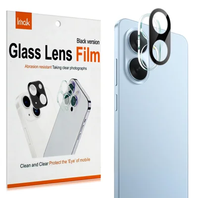  IMAK for Xiaomi Redmi A7 4G Tempered Glass Full Cover Lens Film + Acrylic Cap - Black