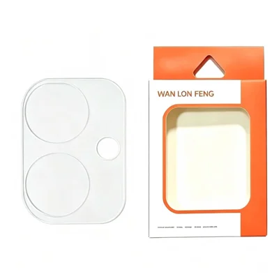 WANLONFENG voor Motorola Moto G55 5G Cameraobjectiefbeschermer Gehard Glas HD Duidelijke Volledige Dekking Objectief Folie - Transparant