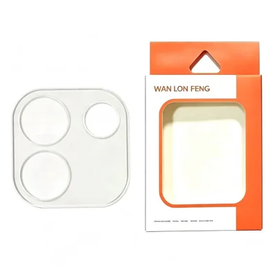  WANLONFENG for Xiaomi Redmi Note 17 Pro Max 5G Camera Lens Protector Tempered Glass HD Clear Full Coverage Lens Film - Transparent