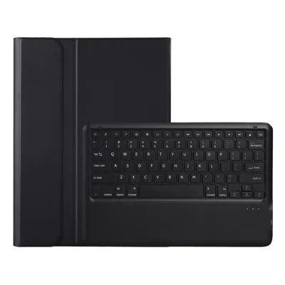 AV15 For vivo Pad SE Detachable Bluetooth-Compatible Keyboard Ultra Thin Leather Tablet Case - Black