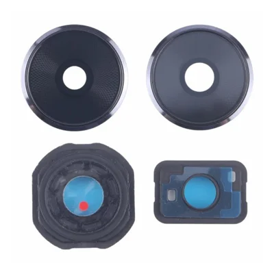For Xiaomi Poco F6 5G OEM Back Camera Lens Holder Cover with Glass Part (Without Logo) - Black