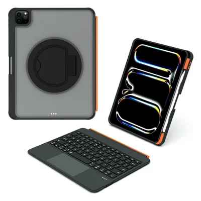 3607 Keyboard Case for iPad (2025) / iPad 10.9 (2022) / iPad Air 11 (2026) / (2024) / (2025) / iPad Pro 11 (2018) / (2020) / (2021) / (2022) / iPad Air (2020) / (2022) - Black